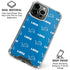 NFL Detroit Lions Blitz Series iPhone 16 Pro Clear Case